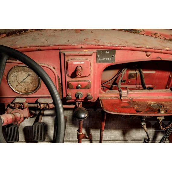 A Ransom REO Speed Wagon "Firetruck", Midway Fire Company, Enola, 1937