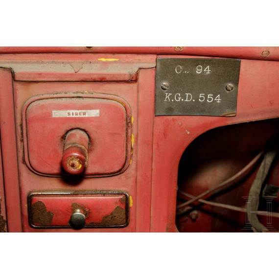 A Ransom REO Speed Wagon "Firetruck", Midway Fire Company, Enola, 1937