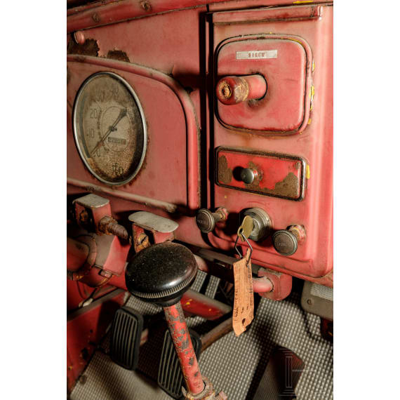 A Ransom REO Speed Wagon "Firetruck", Midway Fire Company, Enola, 1937