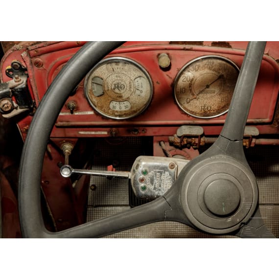 A Ransom REO Speed Wagon "Firetruck", Midway Fire Company, Enola, 1937