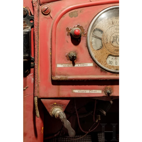 A Ransom REO Speed Wagon "Firetruck", Midway Fire Company, Enola, 1937