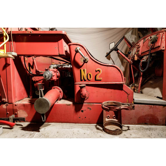 A Ransom REO Speed Wagon "Firetruck", Midway Fire Company, Enola, 1937