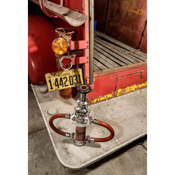 A Ransom REO Speed Wagon "Firetruck", Midway Fire Company, Enola, 1937