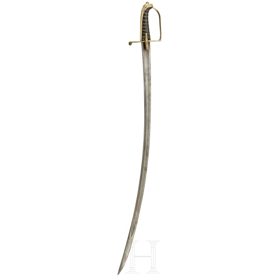A sabre for officers of the light cavalry, circa 1800
