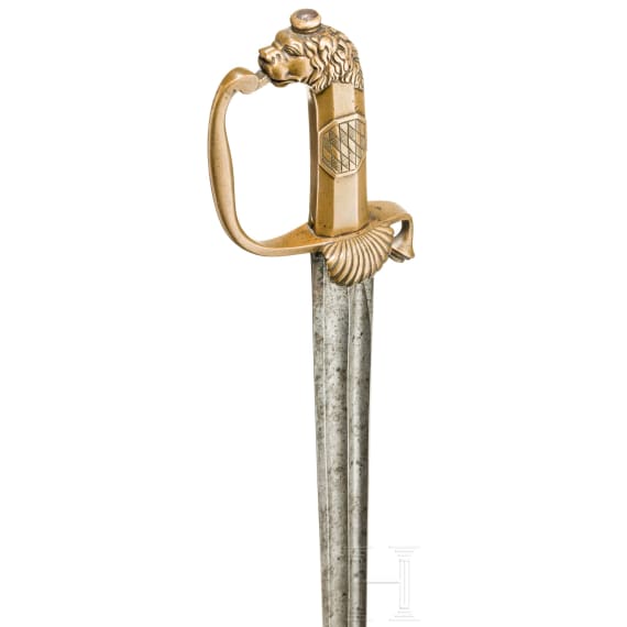 A pallash for enlisted men of the artillery, circa 1800