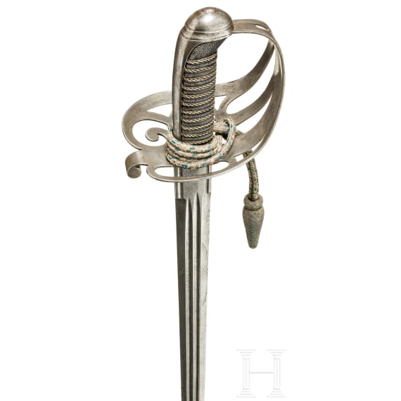 Degen alter Art für Offiziere der Infanterie, 2. Hälfte 19. Jhdt.