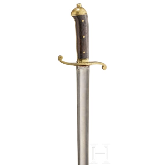 A side arm for Prussian border guards, dated 1860