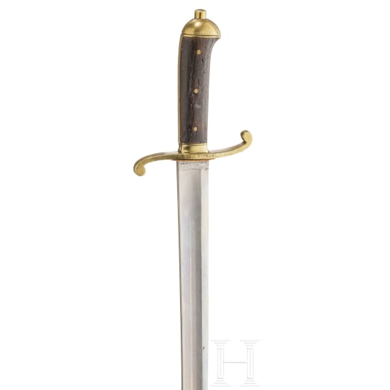 A side arm for Prussian border guards, dated 1860