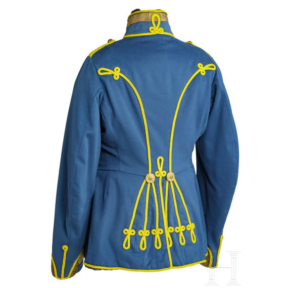 An attila for a non-commissioned officer in the 2nd Rhenish Hussar Regiment No. 9, dated 1915