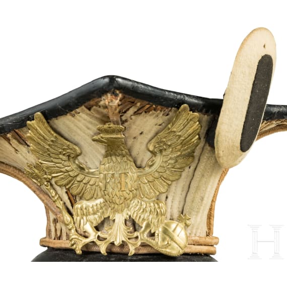 A czapka M 1843 for enlisted men in the 1st West Prussian Uhlan Regiment