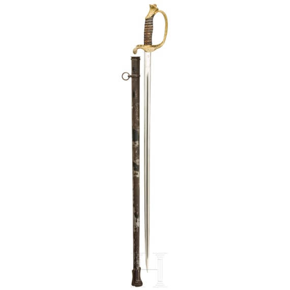 A small sword M 1867 for officers of the infantry