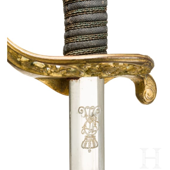 A small sword M 1867 for officers of the infantry
