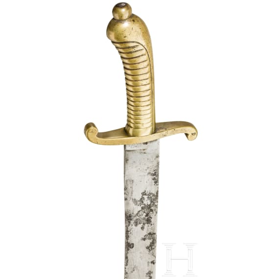 An infantry fascine knife M 1845 of the IR 106