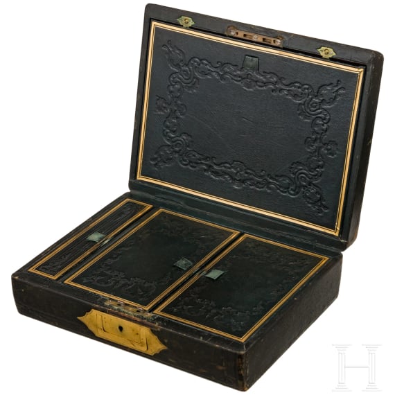 Luise of Austria-Tuscany (1870 - 1947) - handwritten documents in leather case