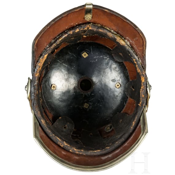 A helmet M 1867 for enlisted men in the Dragoon Regiment "K&ouml;nig" (2nd W&uuml;rttembergian) No. 26