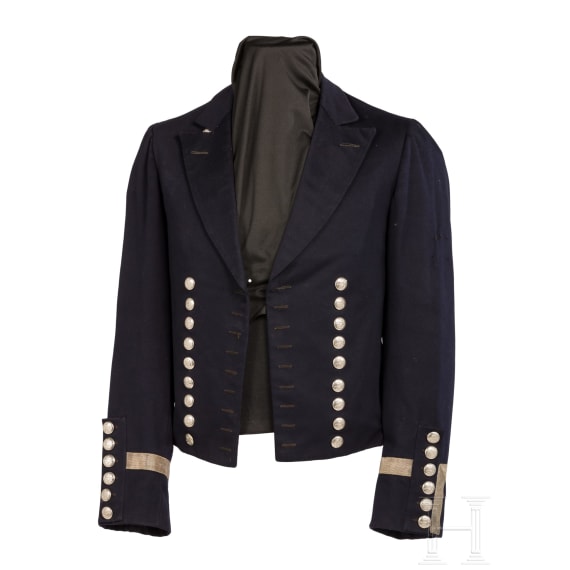 A dark-blue parade jacket for a petty officer of the technical staff