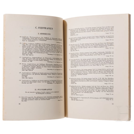 Two auction catalogs of the Fischer Gallery, 1927 and 1936