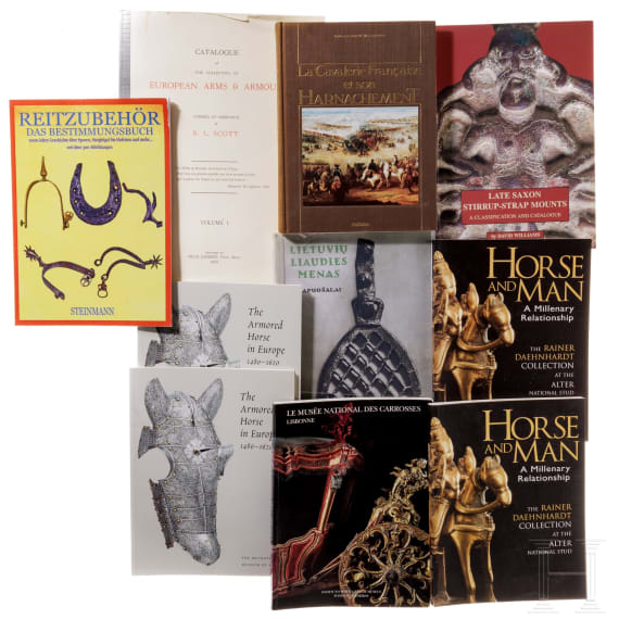 Ten books on riding accessories and horse equipment