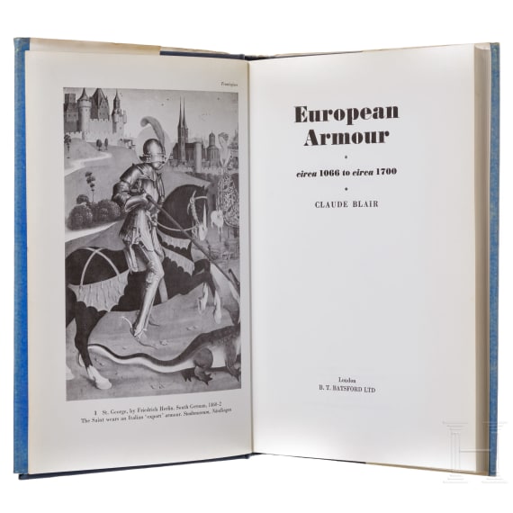 Four standard works on antique arms and armour