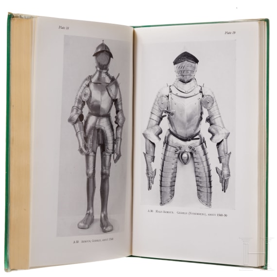 Four standard works on antique arms and armour