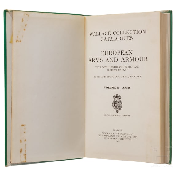 Four standard works on antique arms and armour