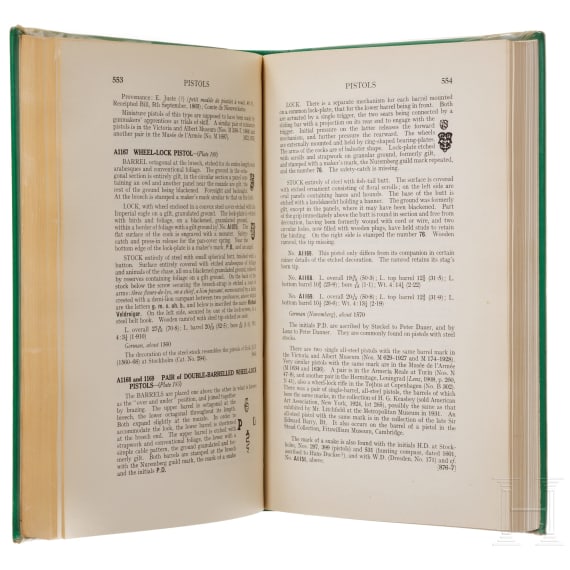Four standard works on antique arms and armour