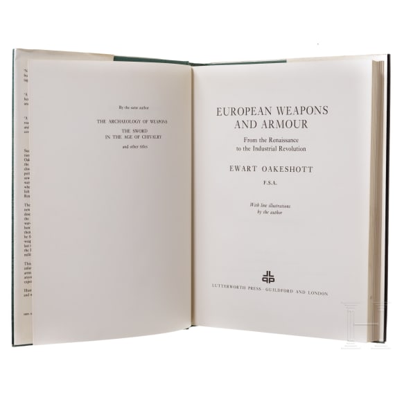Four standard works on antique arms and armour