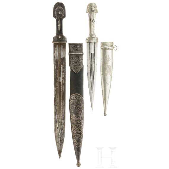 Two Caucasian kinzals, 19th century