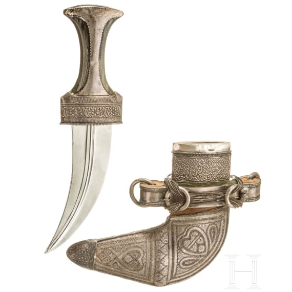 A Yemenite djambia, 20th century