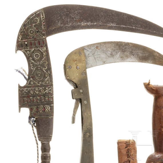 A weapons assembly, a.o. Afghan, African, 18th - 20th century