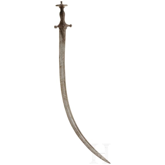 An Indian tulwar, 19th century