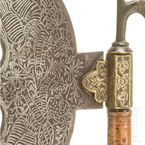 An Indian combination weapon (tabar and ankhus), 19th/20th century