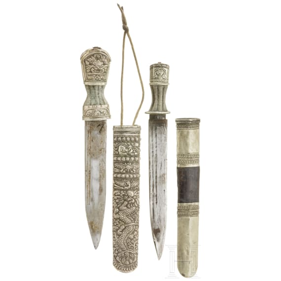 Two Tibetan dughtis, 19th century