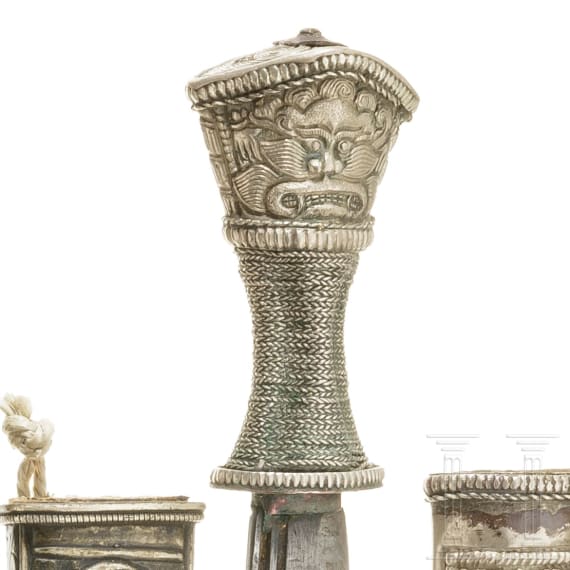 Three Tibetan dughti, 19th century