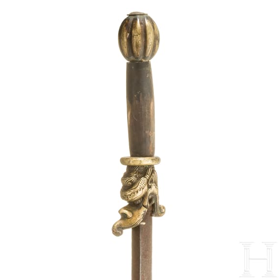A Chinese sword-breaker (tau kien), 19th/20th century