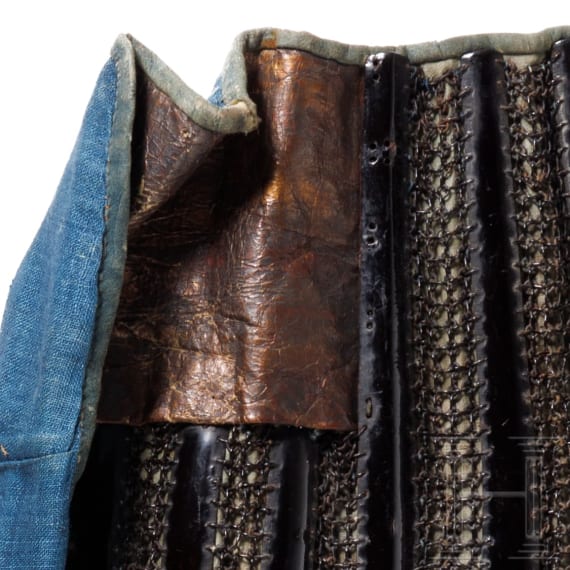 A small collection of Japanese armour parts, Edo period