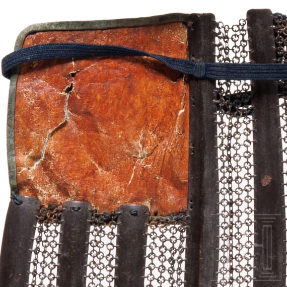 A small collection of Japanese armour parts, Edo period