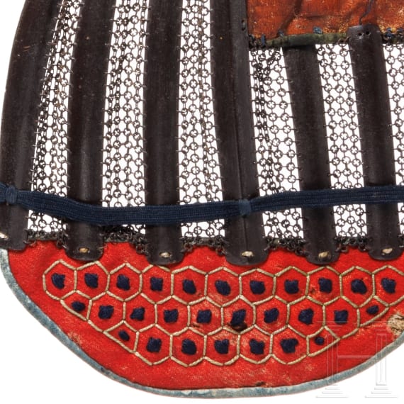 A small collection of Japanese armour parts, Edo period