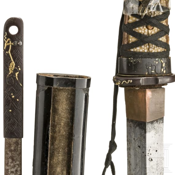 A Japanese tanto, circa 1890