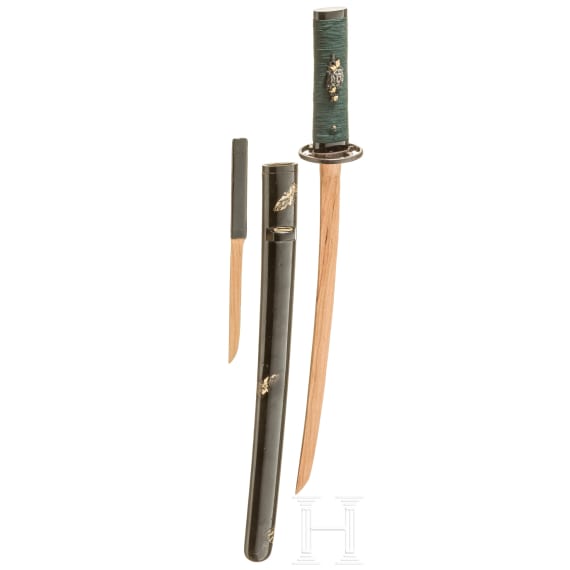 Mountings for a Japanese boy's katana, Edo period