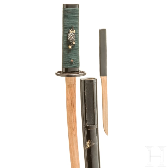 Mountings for a Japanese boy's katana, Edo period