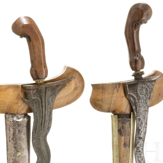 Two Balinese kerises, 20th century