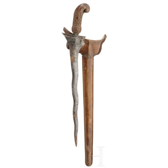 A Javanese keris, 20th century