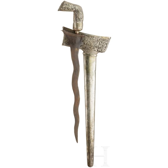 A Malayan keris, 20th century