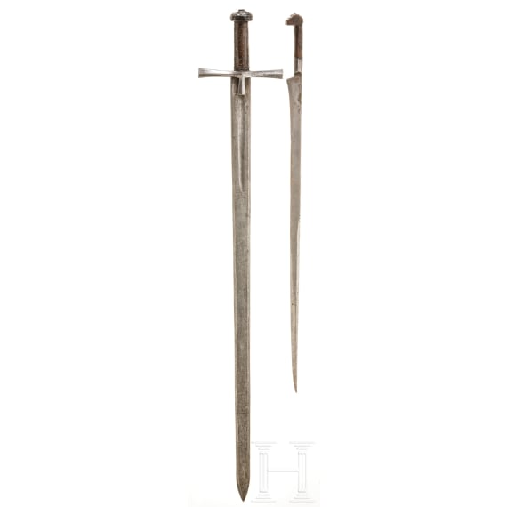 A North African kaskara and flyssa, 19th century
