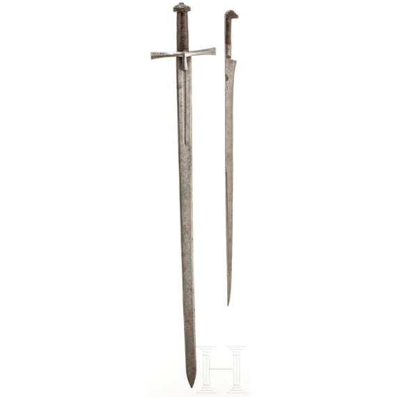 A North African kaskara and flyssa, 19th century