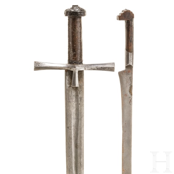 A North African kaskara and flyssa, 19th century