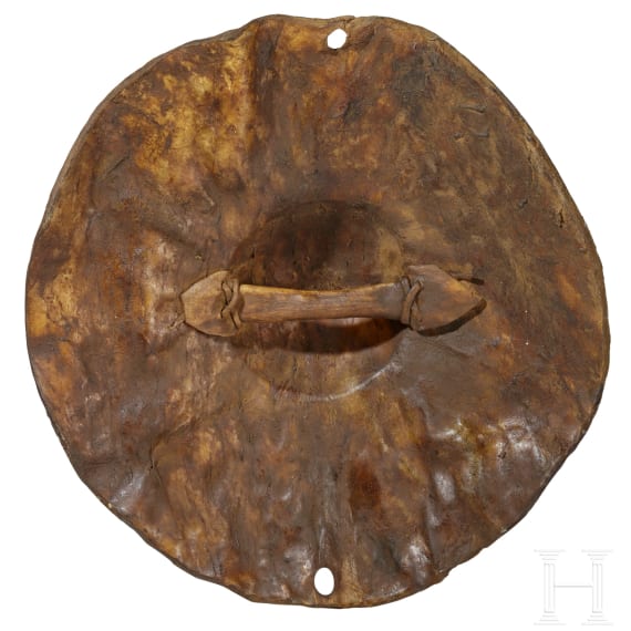 Two North East African round shields