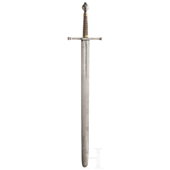 An executioner's sword, historicism in the style of the 17th century
