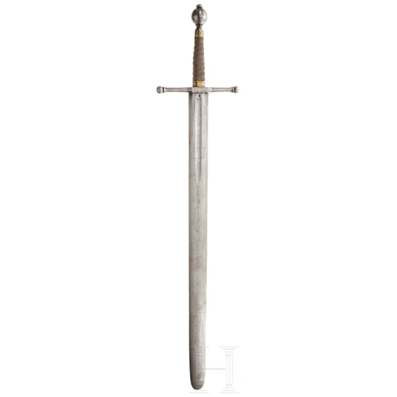 An executioner's sword, historicism in the style of the 17th century
